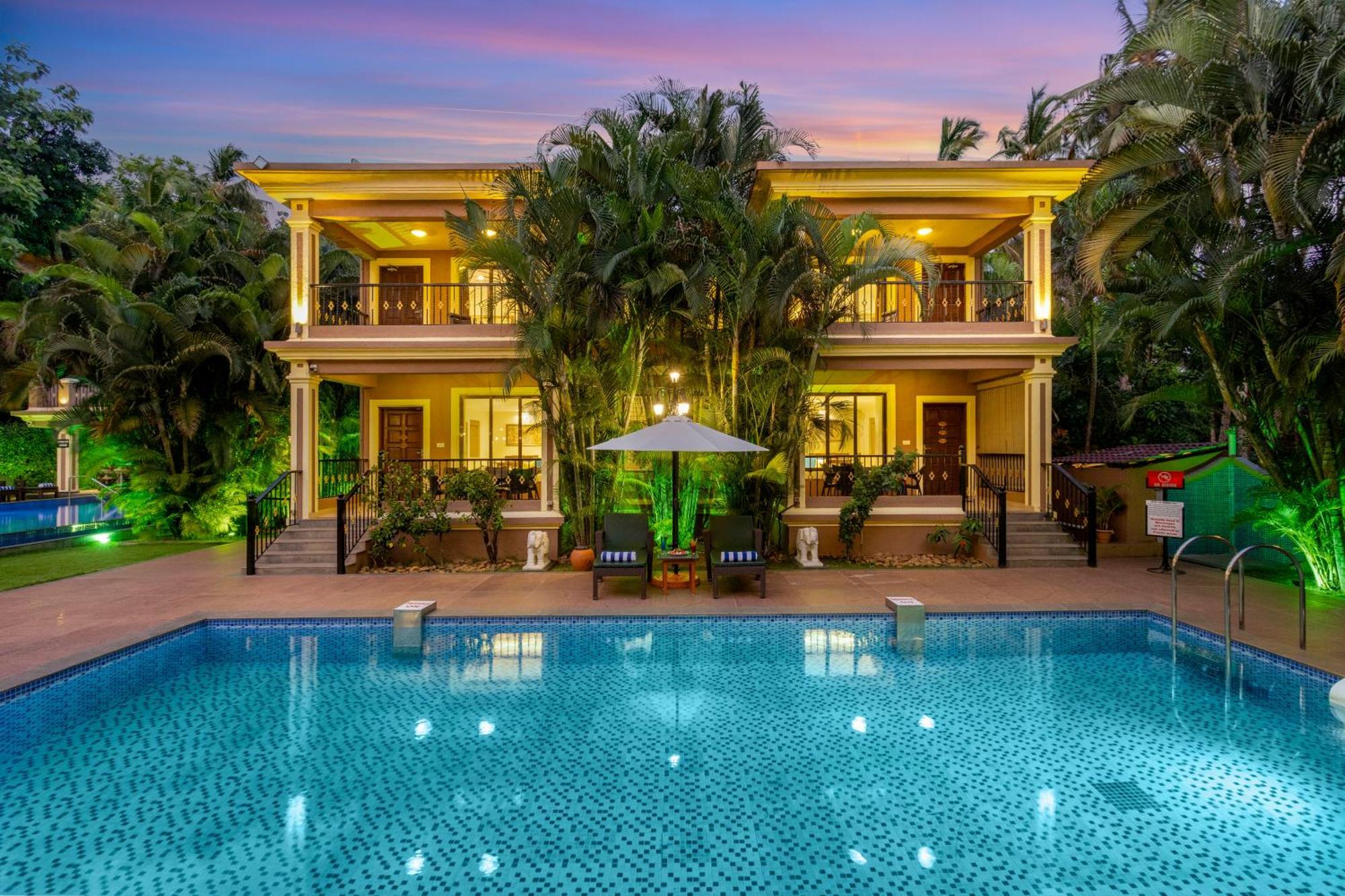 Seashell Suites And Villas- Candolim Goa Exterior foto