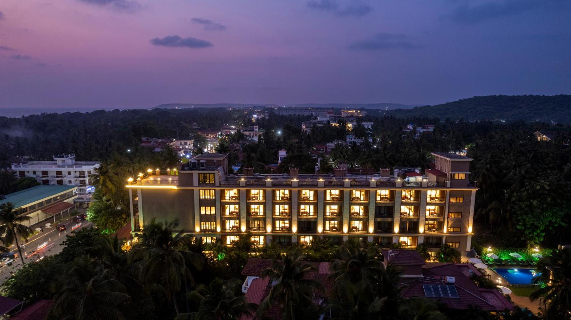 Seashell Suites And Villas- Candolim Goa Exterior foto