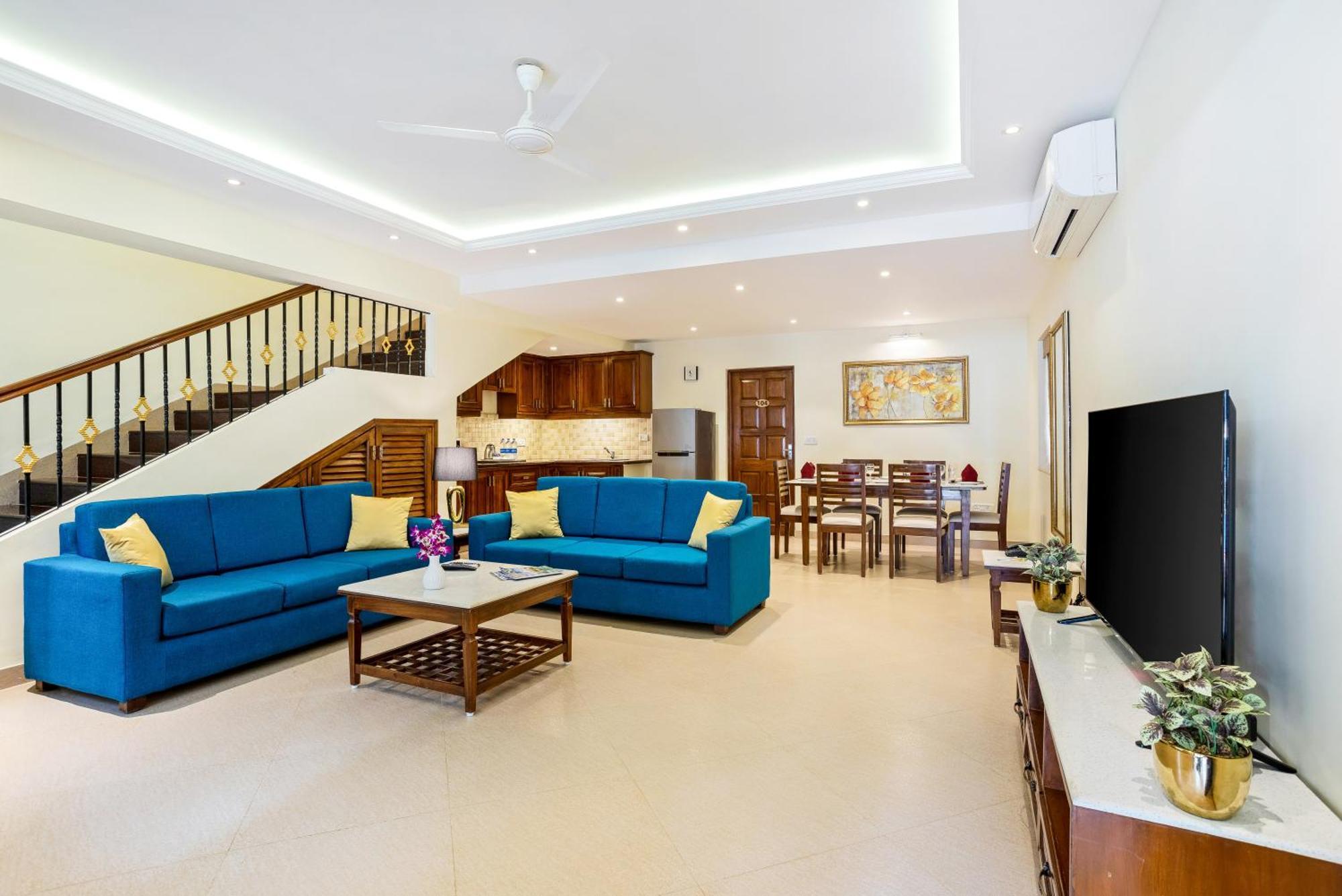 Seashell Suites And Villas- Candolim Goa Exterior foto