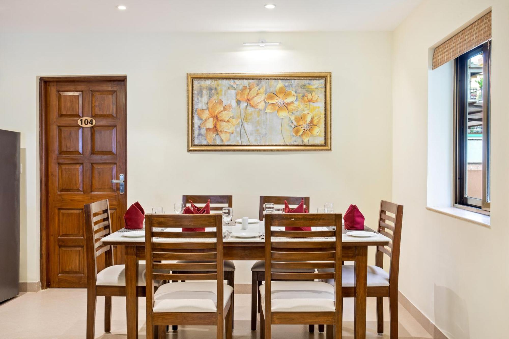 Seashell Suites And Villas- Candolim Goa Exterior foto