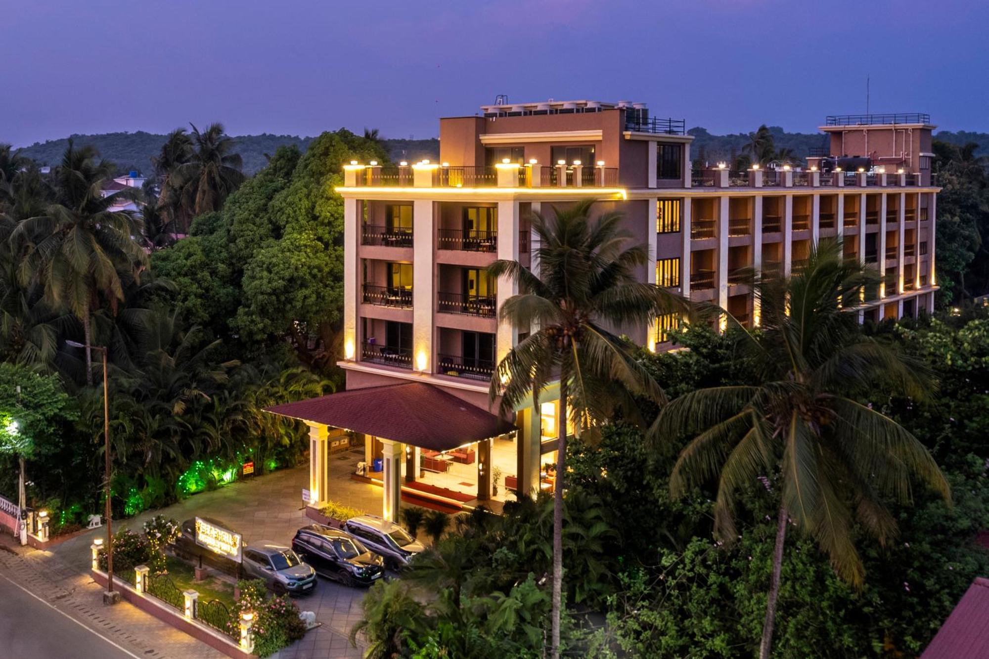 Seashell Suites And Villas- Candolim Goa Exterior foto